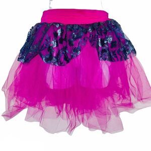 Dansco 19191A Dance Competition Womens Plus 2XL Pink Tutu Costume Skirt